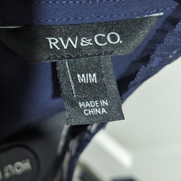 RW&CO. | Short Sleeve Top with Lace Sleeves - Picture 3 of 9